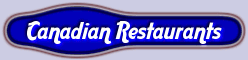 canadian restaurants