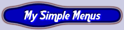 my simple menus